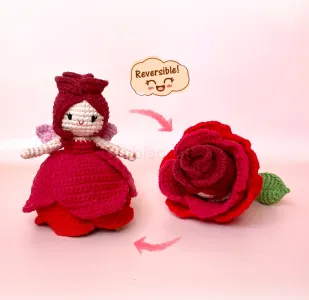 Reversible Rose Fairy
