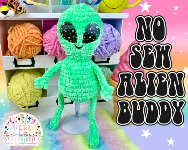 No Sew Alien Buddy