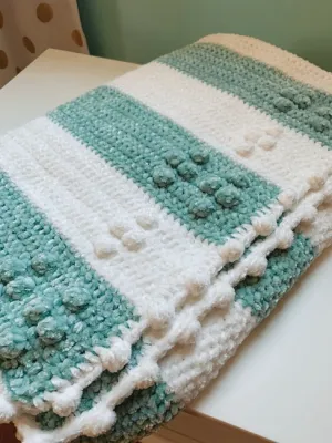 The Diamond Velvet Baby Blanket