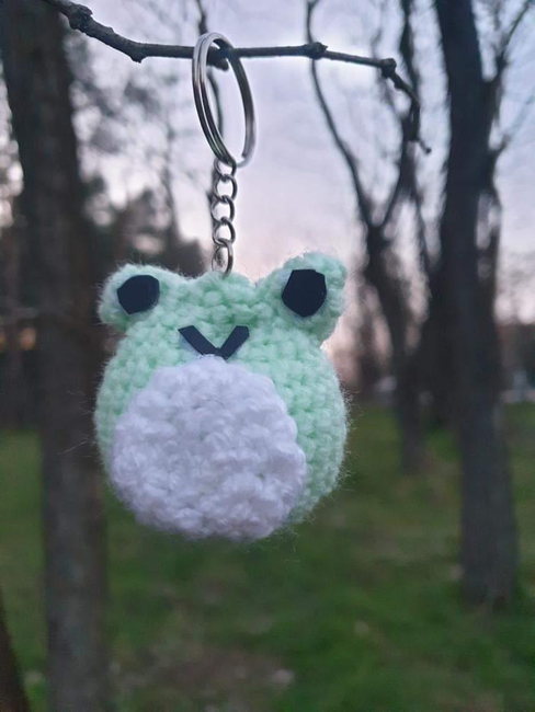 Frog Keychain 