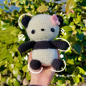 Free Panda Pattern