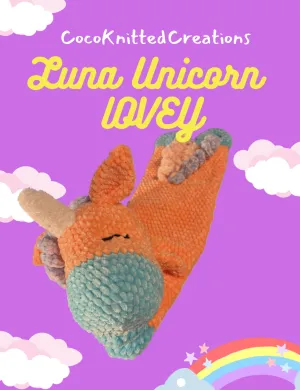 Luna Unicorn Lovey