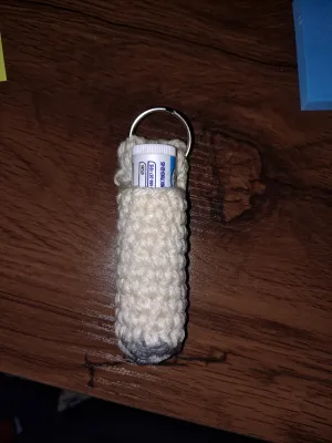 Chapstick holder