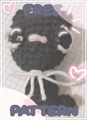 Small Crochet Cat