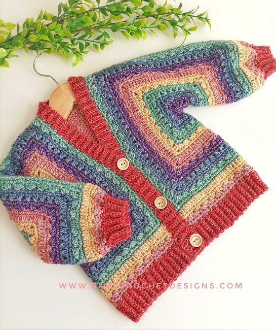 Aurora Cardigan for Women - Free Crochet Cardigan Pattern - A