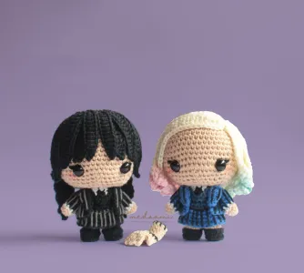 Spooky and Cheerful Girls Amigurumi