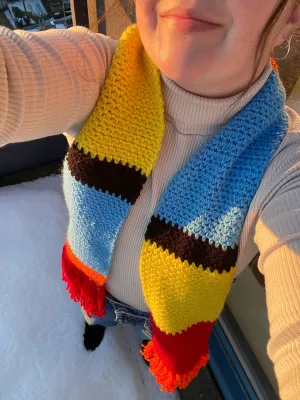 Color Block Scarf