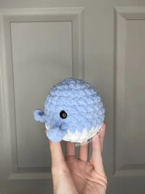 No-Sew Whale Crochet Pattern