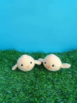 No sew amigurumi chick