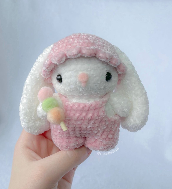 CROCHET PATTERN Pink Bunny Hat Pink Bunny Hat Crochet 