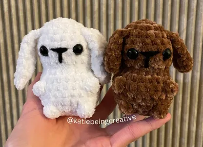 Free 2 in 1 Dog & Bunny Crochet Pattern