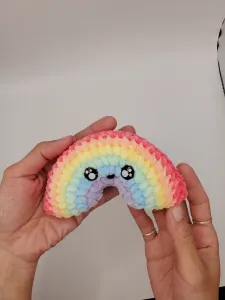 Mini Rainbow plushie