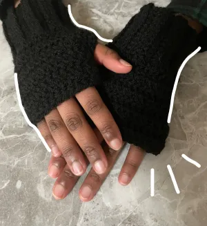 Easy Fingerless Gloves