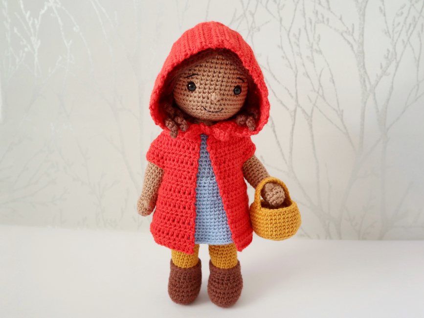 Amigurumi Pattern Doll Crochet for Little Red Riding Hood PDF -  Israel