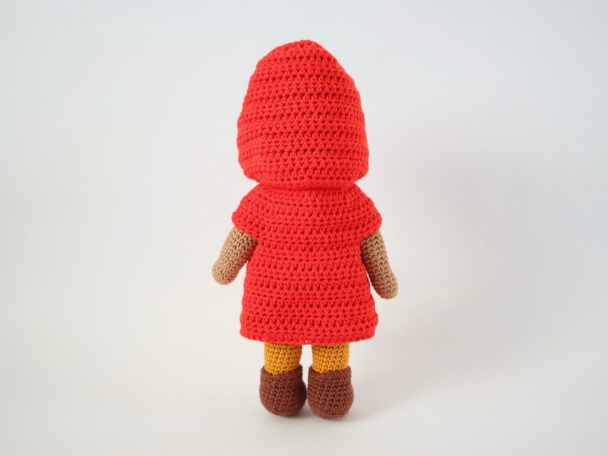 Amigurumi Pattern Doll Crochet for Little Red Riding Hood PDF -  Israel