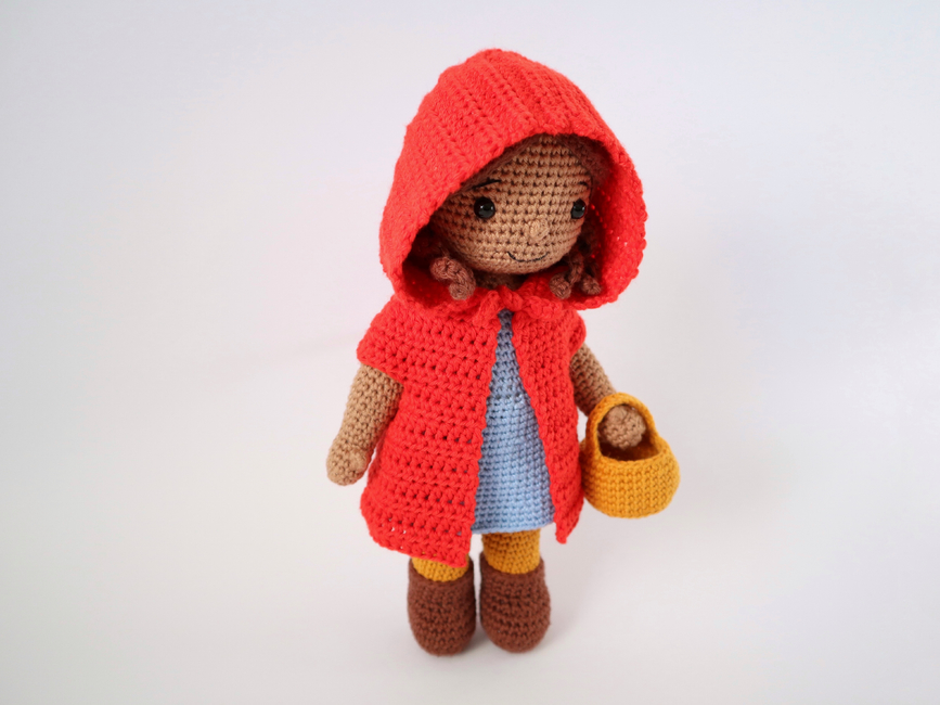 Amigurumi Pattern Doll Crochet for Little Red Riding Hood PDF -  Israel