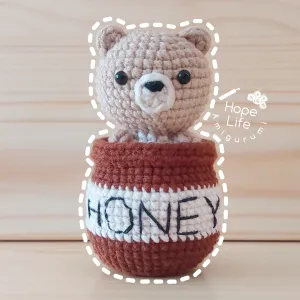 Bear in Honey Pot