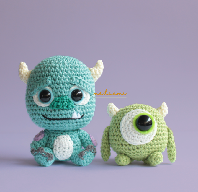 Crochet Pattern Amigurumi Monsters 