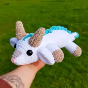 Dragon Haku crochet pattern