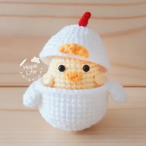 Chick in Chicken Egg