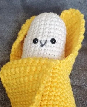 Banana Amigurumi Set