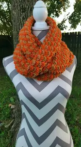 Falling Leaves Infinity Scarf