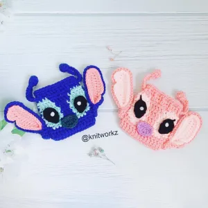 Stitch Airpods Drawstring Pouch Pattern