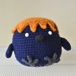 Anime Crow Amigurumi Plushie Home Decor