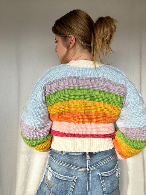 Colorful Crochet Cardigan + Update on My Riviera Collection