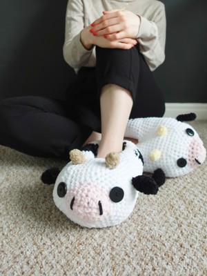 Chunky Cow Slippers