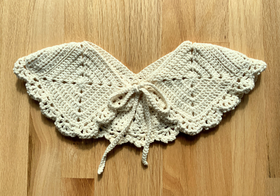 The Sabrina Collar: Crochet pattern