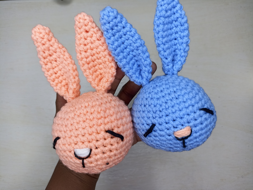 Help with bunny's eyes - Crochet 🧶 - Ribblr community