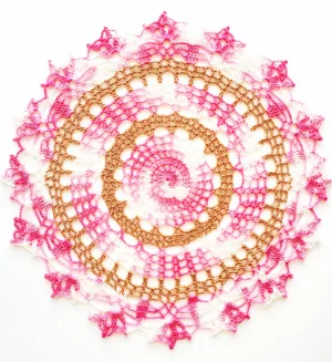 Cherry Blossom Doily