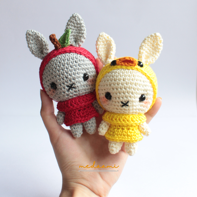 Lulu Lola the Bunnies Amigurumi: Crochet pattern | Ribblr