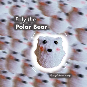 Poly the Polar Bear (No sew!)