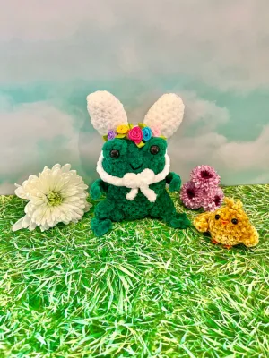 Frog Pretending to be a Bunny