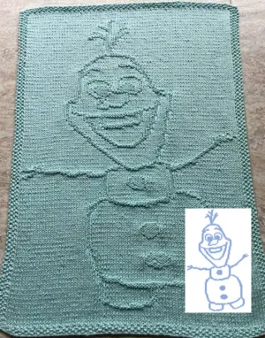 Nr. 208 Disney Olaf Guest towel (free)
