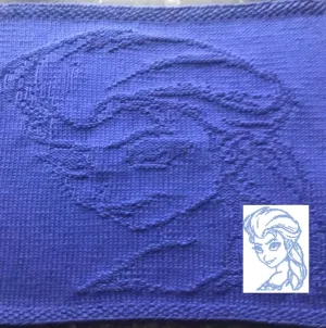 Nr. 598 Disney Elsa Frozen 89 stitches (free)