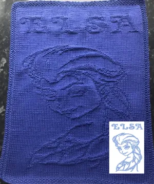 Nr. 599 Disney Elsa Frozen guest towel (free)