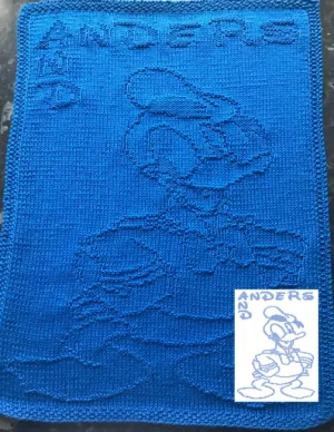 Nr. 604 Disney Donald Duck guest towel (free)