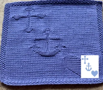 Nr. 476 FAITH, HOPE, LOVE 65 stitches