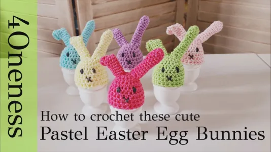 Pastel Easter Egg Bunnies