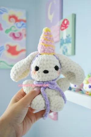 Cakes the Birthday Bunny Crochet Pattern