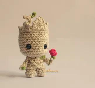 Stitch and Ukulele Amigurumi Crochet Doll Pattern – Medaami Patterns