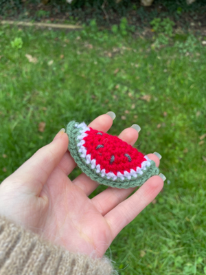 Watermelon Can CoozieCozy: Crochet pattern | Ribblr