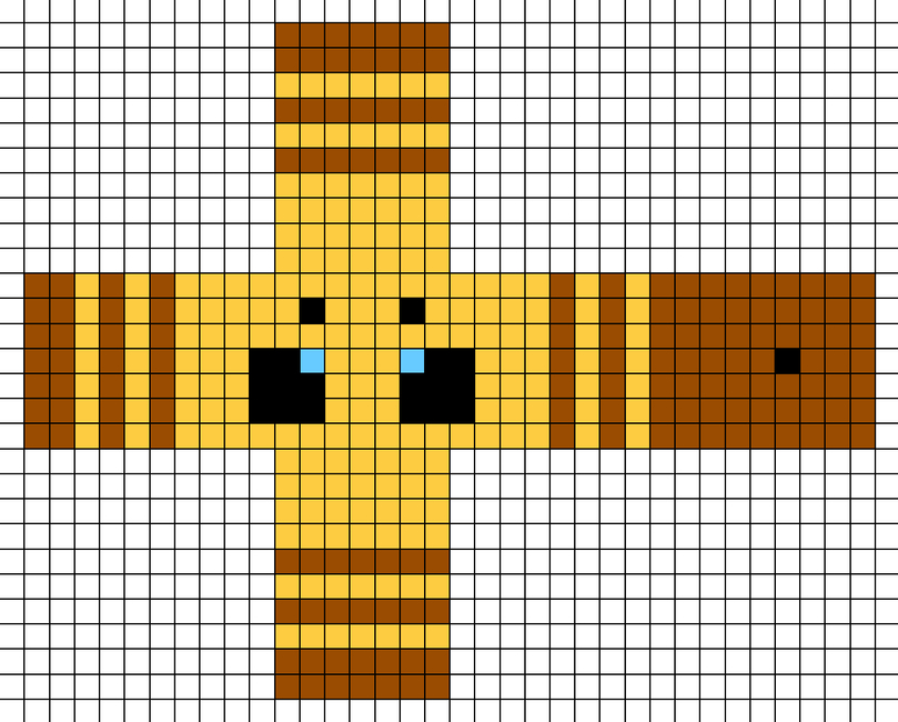 Minecraft Bee [all textures]  Diy minecraft, Minecraft crafts, Minecraft