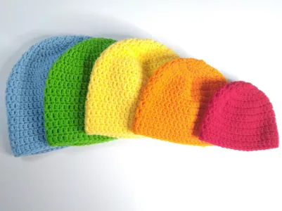 Basic Beanie Patterns (Infant-Large Adult)