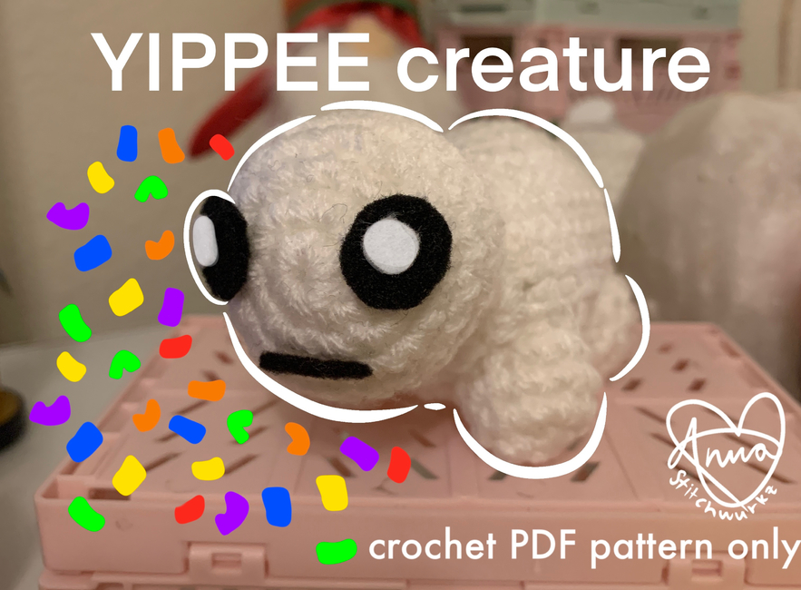 CROCHET PATTERN Autism/tbh Creature Digital PDF for 