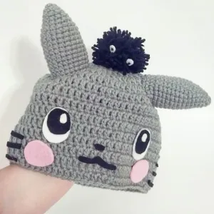 Pikachu / Totoro Beanie Pattern