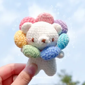 Flowery Bear Pattern